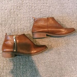 ‼️*GAP* Kids Short Leather Brown Boots ‼️
